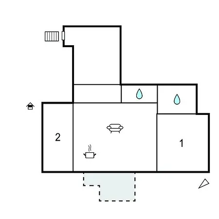 Apartamento 2 Bedroom Gorgeous In *